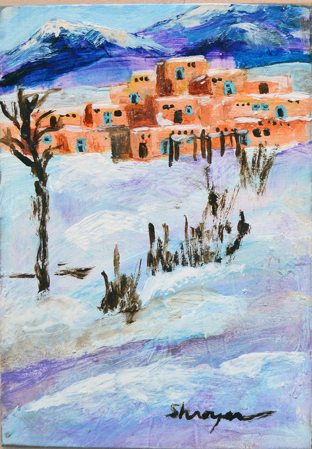 Pueblo Winter